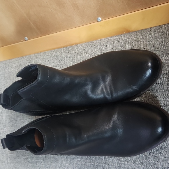 Lucky Brand Womens Badene Black Ankle Boots Size 9 - Picture 7 of 8